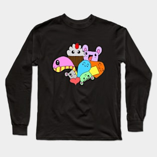 Enchanted Creature Whirl Long Sleeve T-Shirt